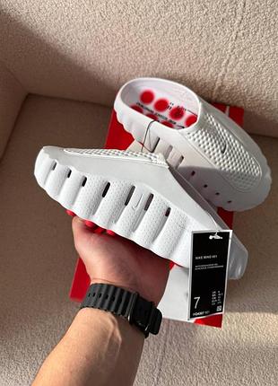 Nike mind slide white 2