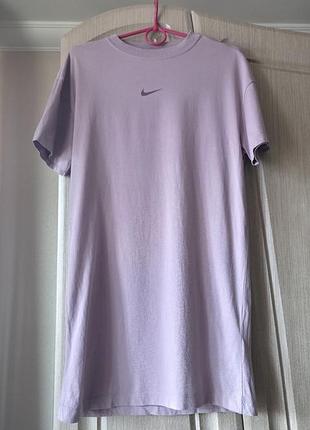 Платье-футболка/ платье-футболка nike оригинал xs