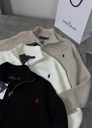 Full zip вʼязані кардигани ralph lauren чоловічі