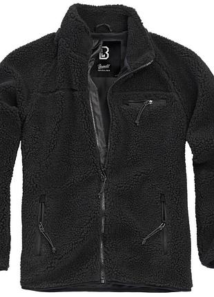 Куртка brandit teddyfleece jacket - black