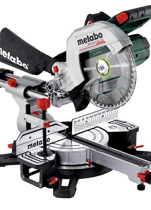 Торцовочная пила metabo kgs 18 ltx bl 254 (1x 4,0ah, asc 55) 614254920