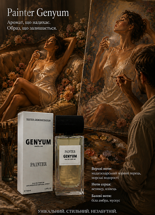 Парфуми унісекс painter genyum (пейнтер геніум,
художник 100 мл