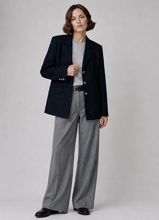 Elegance paris шикарный жакет из фланелевого кашемира