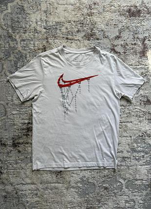 Чоловіча футболка nike dri-fit swoosh basketball t-shirt