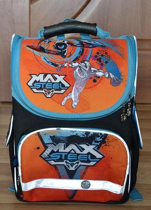 Комфортний рюкзак kite max steel на 1-4 клас