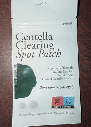 Гидроколлоидные патчи от точечных воспалений и акне centella clearing spot patch