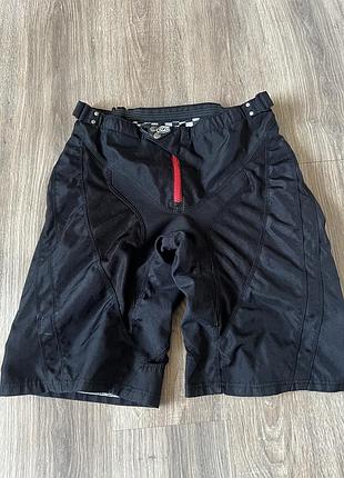 Мотошорти troy lee designs moto mtb / downhill захисні чоловічі m–l чорні