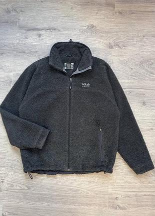 Флісова куртка-шерпа чоловіча rab classic double pile jacket