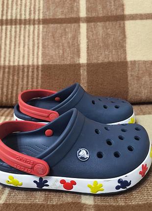Детские сандалии кроксы тапки crocs