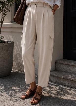Брюки карго massimo dutti.