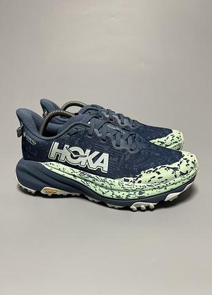 Трейлові бігові кросівки hoka one one speedgoat 6 gtx gore-tex 1155151 tfl