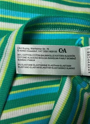 🎀 майка в смужку для дівчинки | c&a 4