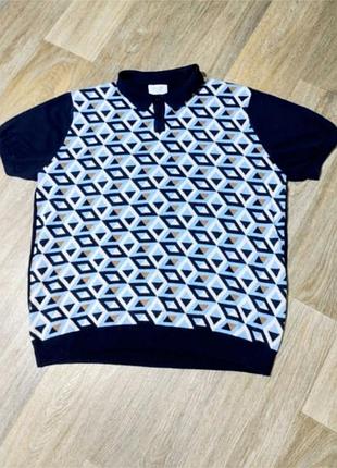 Чоловіча футболка поло easy est 1973, розмір l-xl.
