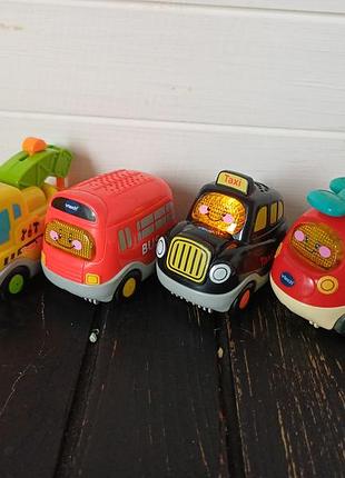 Озвучена музична машинка vtech toot-toot go go
