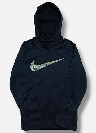 Худи nike dri fit camo logo