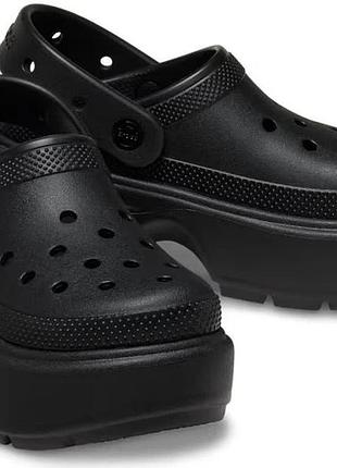 Crocs classic stomp clog black