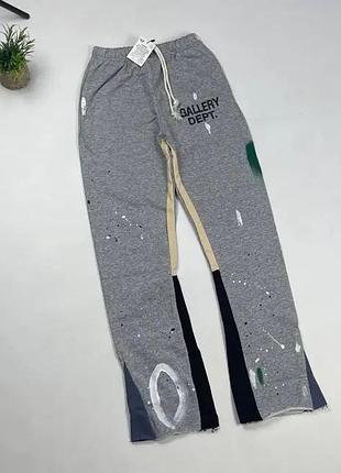 Брюки gallery dept серые/брюки галереи депт/брюки мужские
