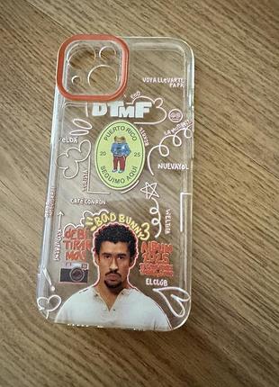 Чохол на iphone 13. bad bunny