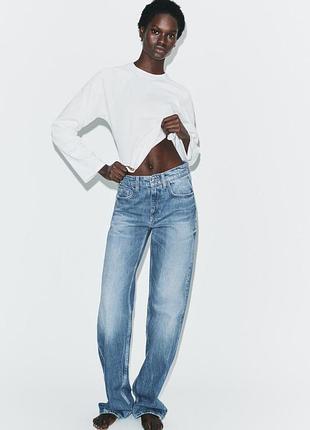 Джинси zara wide leg 32, 34, 36 розміри xxs, xs, s