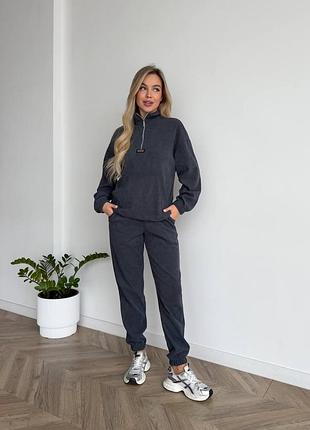 Женский вельветовый костюм, 6 цветов
