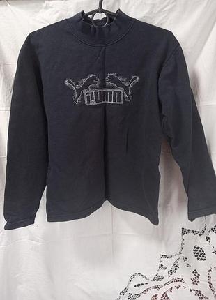 Водолазка хлопчача puma чорна