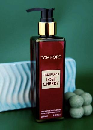 Парфюмированный гель для душа tom ford lost cherry, 250 мл.