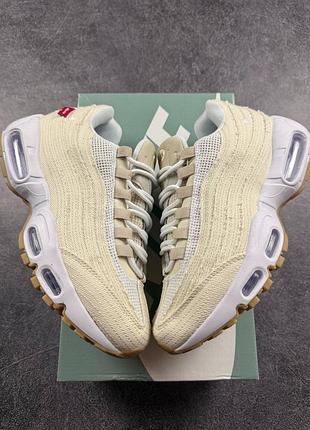 Nike air max 95 x levis beige кросівки