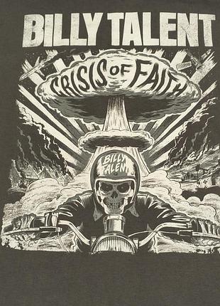 Gildan heavy cotton - billy talent -crisis of faith - футболка культова канадськог рок-гурту billy talent - m , унісекс