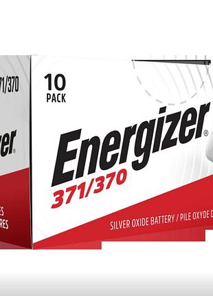 Батарейка energizer silver oxide 371-370 mbl1 zm уп. energizer silver oxide 371 ((6429562)