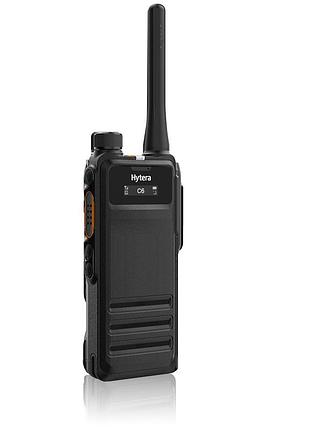 Портативна цифрова радіостанція hytera hp705 uhf 350-470 мгц 4вт 1024 каналів black