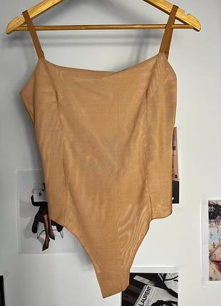 Боді oh polly, сітка тілесного кольору