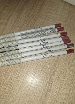 Lamel lost lasting gel lip liner