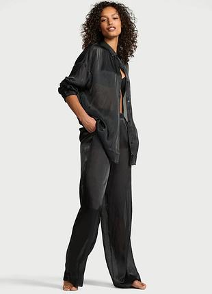 Сатиновая пижама victorias secret. оригинал. новая. s, m, l