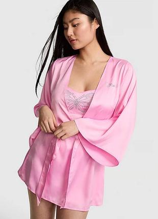 Халат сатиновий victoria’s secret оригінал