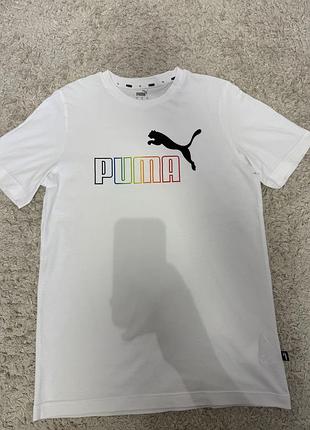 Puma жіноча футболка s, біла, оригінал, без ознак носіння