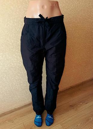 Теплые зимние брюки женские decathlon quechua на флисе (размер s/m, w26 l31)
