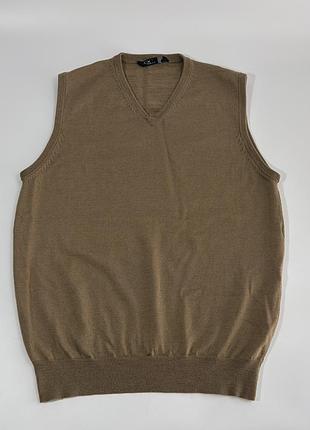 Жилет cx casual-x | 100% virgin wool | woolmark | розмір m