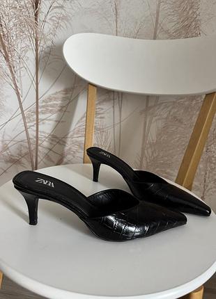 Мюлі zara в ідеальному стані