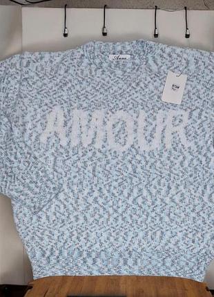 Cветер мягкий кашемировый женский amour размер 50-54