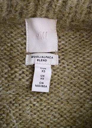 Джемпер h& m альпака 3