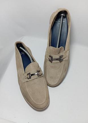 Кожаные мокасины мужские