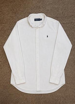 Біла сорочка polo ralph lauren xxl