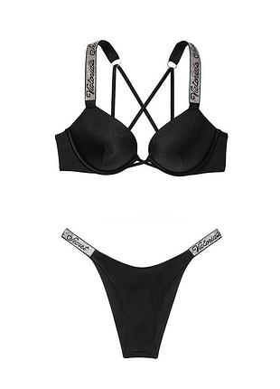 Купальник зі стразами push up victoria’s secret оригінал