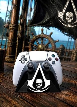 Держатель для геймпада dualsense ps5 в стиле assassin’s creed iv: black flag