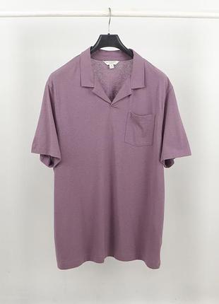 Чоловіча polo футболка autograph linen blend