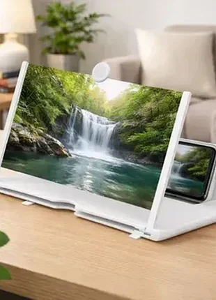 3d увеличитель для экрана телефона 10" белый