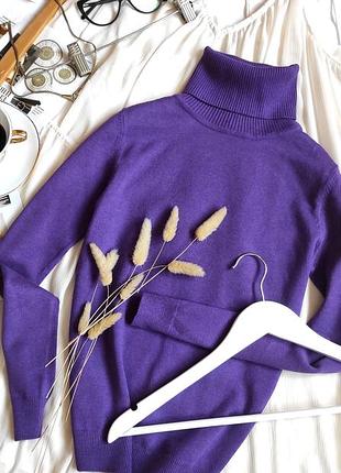 Фиолетовая водолазная гольф vero moda