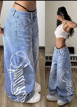 Джинси wide leg
