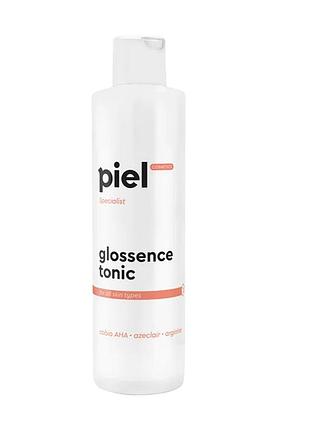 Тоник glossence tonic piel з aha и азелаиновою кислотами 250 мл
