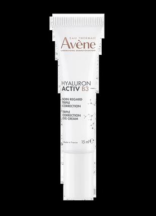 Крем-лифтинг avene hyaluron activ b3 soin regard для контуру очей 15 мл